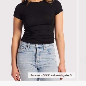 nuuds slinky rib Tee